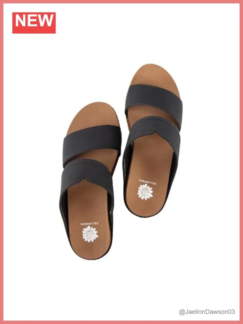 Platform Wedge Sandal with Slingback Strap and Cushioned Footbed